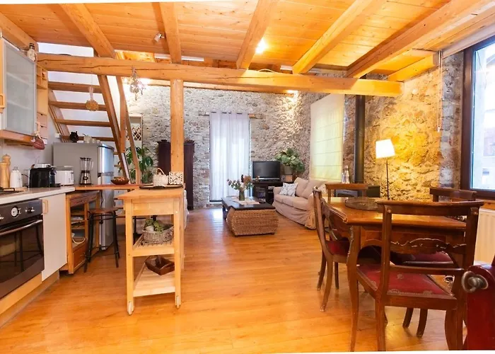 Seaview Stone Apartment In Ipsos Beach